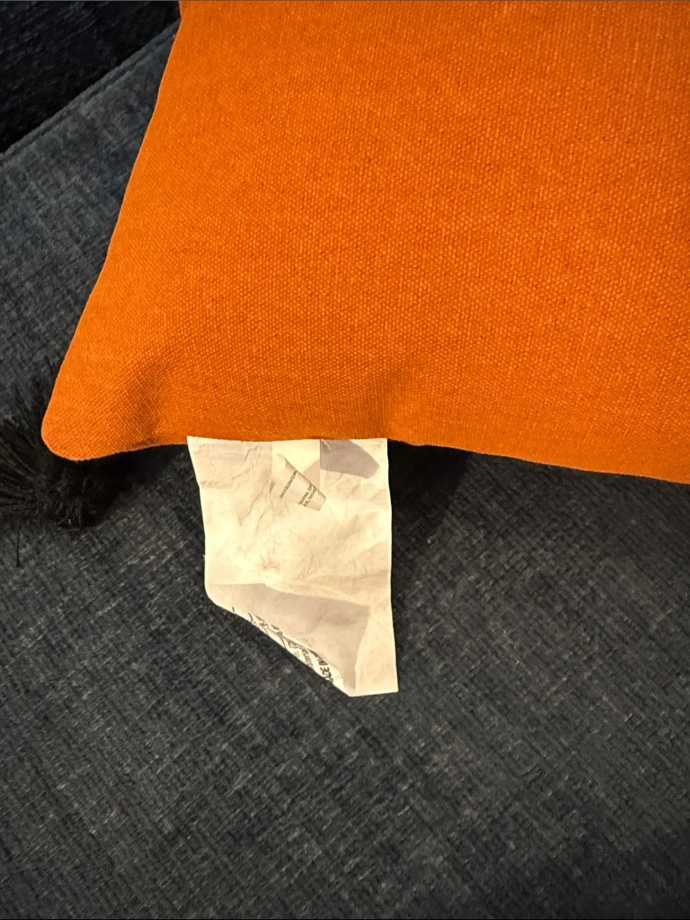 Orange Skeleton Halloween Decorative Pillow Pair